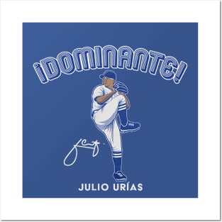 Julio Urias Dominante Posters and Art